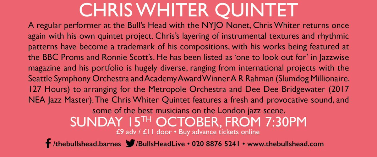 Chris Whiter Music tweet media