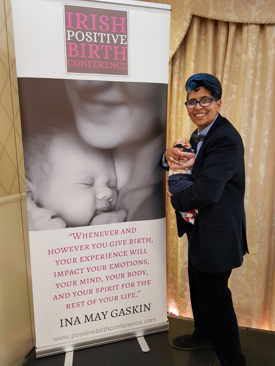 DilW's tweet photo. So proud to have my daughter at this years #IPBC17 - Anne Marie & I were blessed with 2 #positivebirths because we took an active part! https://t.co/oNdvBtLmWk