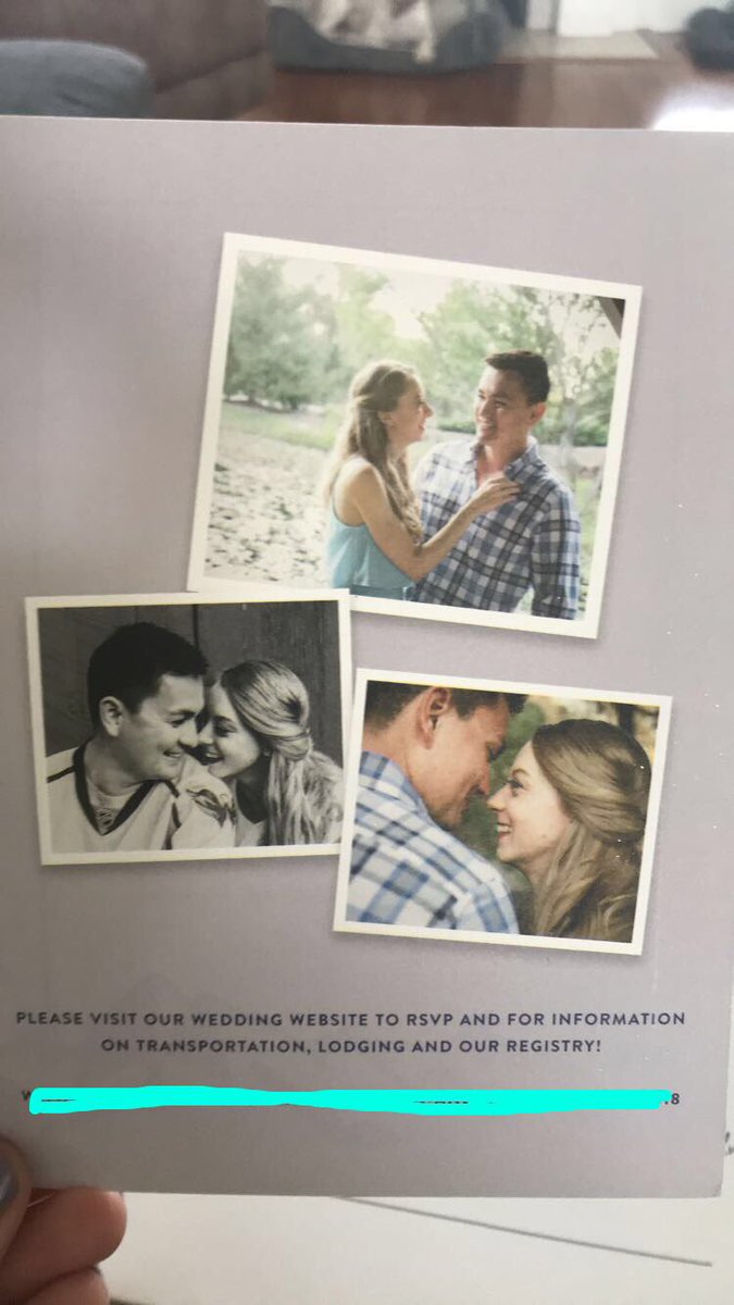 AmberColvin01's tweet photo. Got this in the mail today... The wedding is getting close!! @ryanellisracing https://t.co/wh99FtUvvO