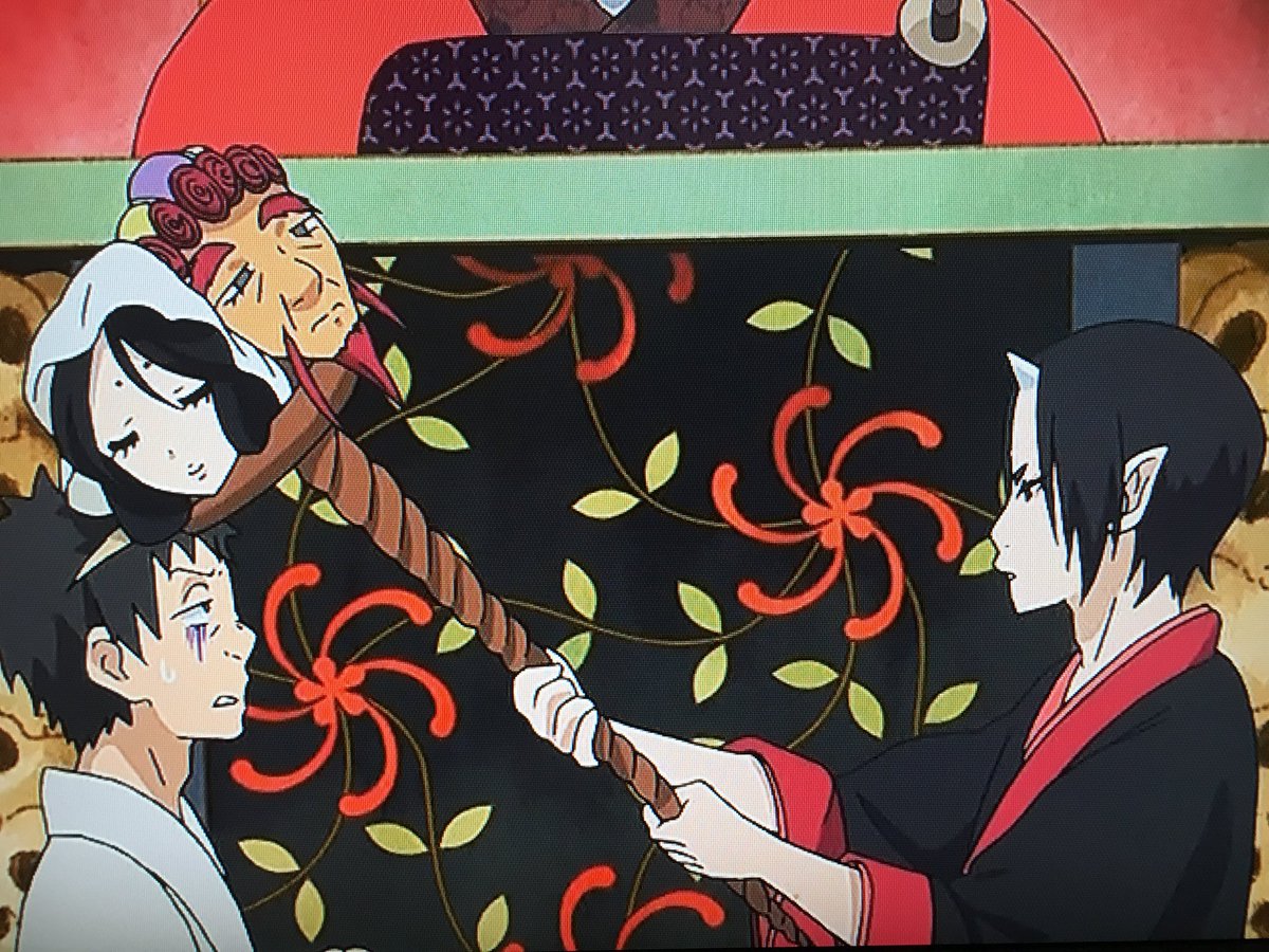 玉無しポム A Twitteren 鬼灯の冷徹に人頭杖出てきた笑 犬夜叉好きなら邪見を思い出したはず笑