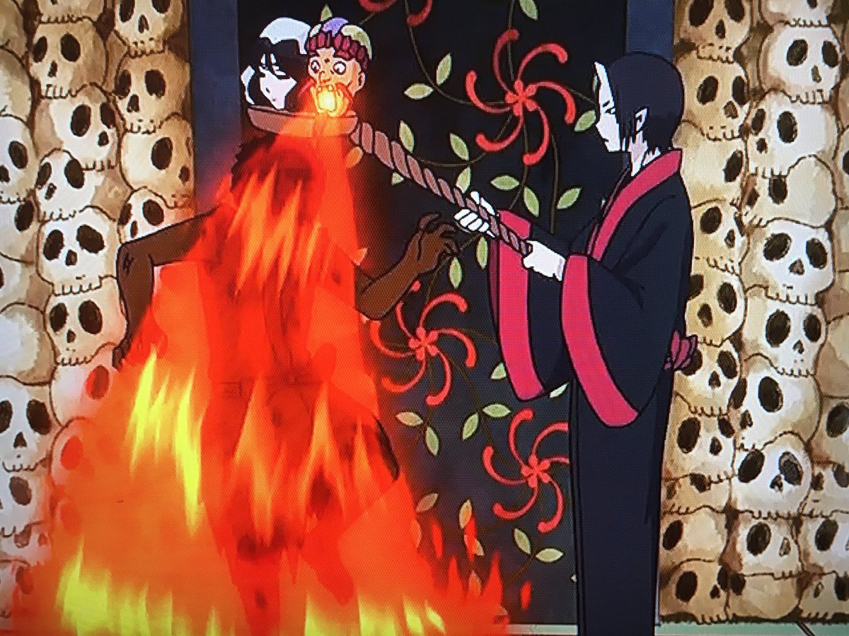 玉無しポム 鬼灯の冷徹に人頭杖出てきた笑 犬夜叉好きなら邪見を思い出したはず笑