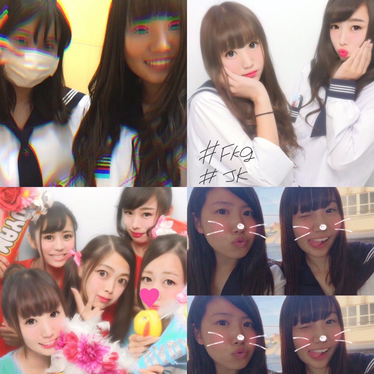 aMma_2710's tweet photo. 最近遊び期🌈🌷🐥🍀🦄🌻
たのしすぎ！！写真多すぎw
え、白セーラーでしか遊んでないやんww
まあLast白セーラーじゃん？ね！
あーーーー
勉強しないとなのにやばい〜っ😱
でも！あしたからがんばるよ🔥 https://t.co/paKiImUcvN