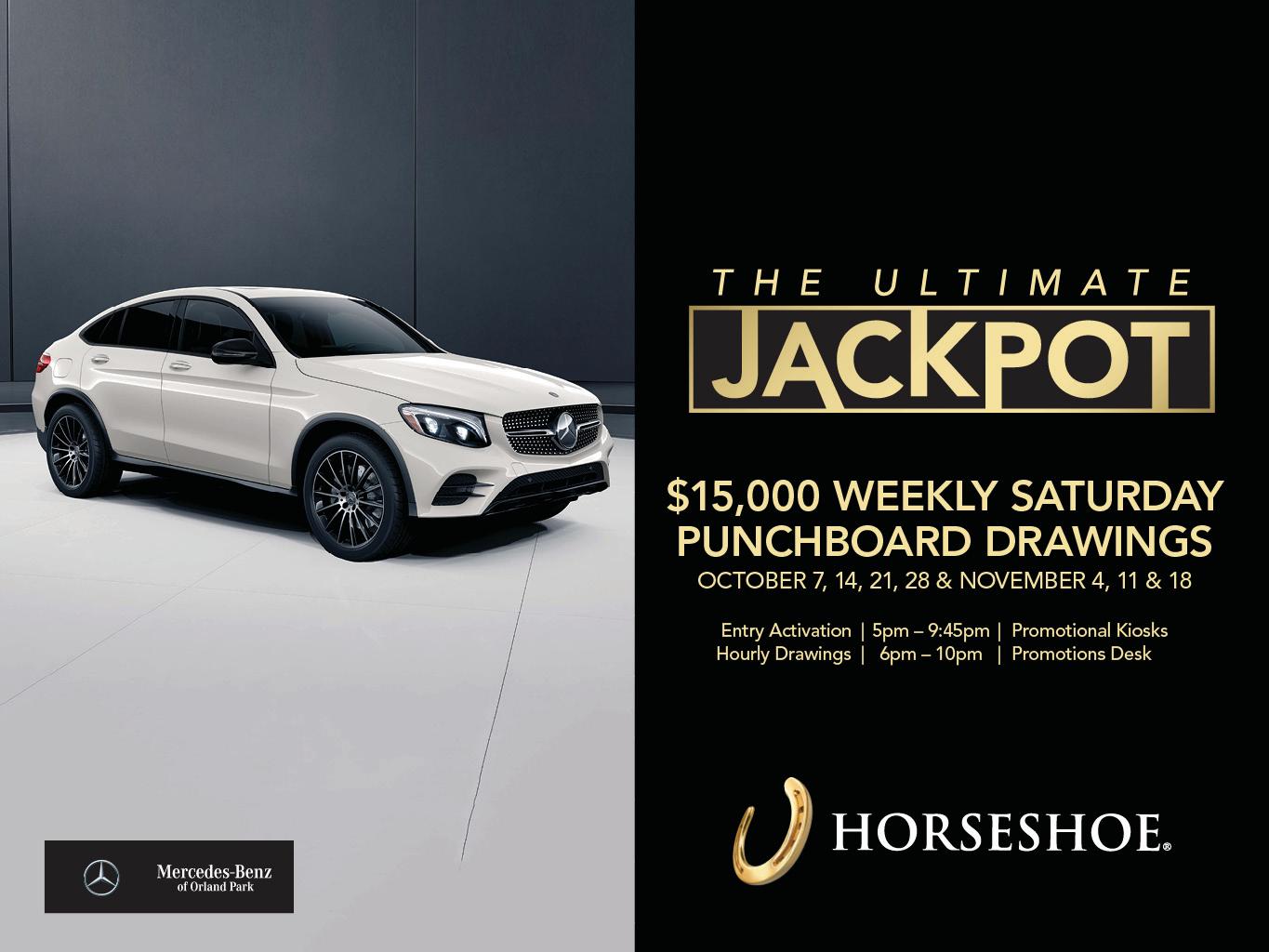 Horseshoe Hammond on Twitter "Tonight ten lucky guests will receive spins on a 25, 100 or