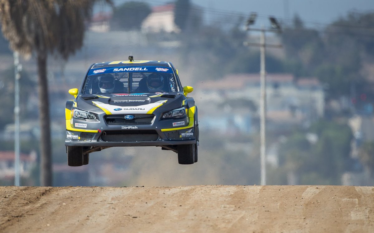 subarums_usa's tweet photo. 🏁 #GRCLA Heat 1A 🏁
@patriksandell - P1
@ChrisAtko - P4
#SubaruRallyX https://t.co/sE56Yxpbck