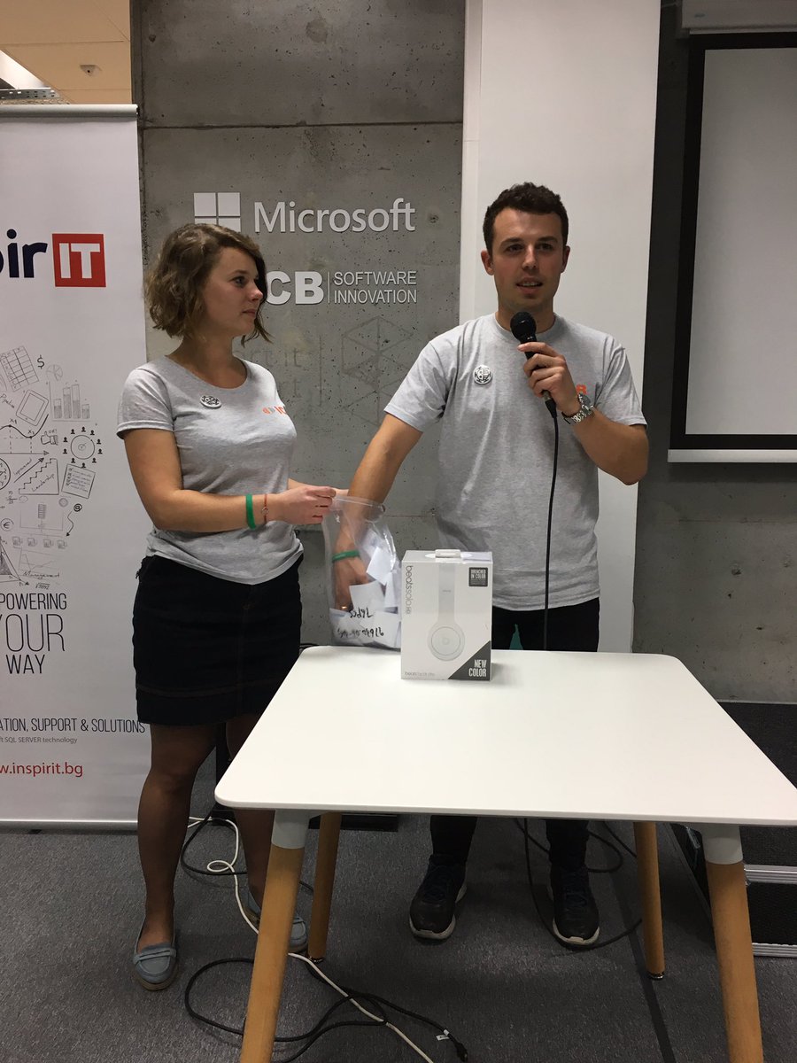 NowinskiK's tweet photo. The raffle time means that the event is about to finish. Thanks for the sponsors, attendees and speakers! It was great time. #sqlsatSofia https://t.co/MgizDa7LBB