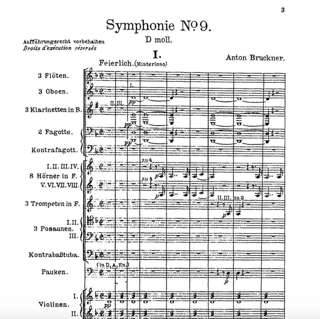 Informusicapp's tweet photo. Today in 1892, Bruckner completed the first movement of his 9th Symphony. What's your favorite Bruckner Symphony??… https://t.co/OrI2j9SM3W https://t.co/PuzXaWDLBV