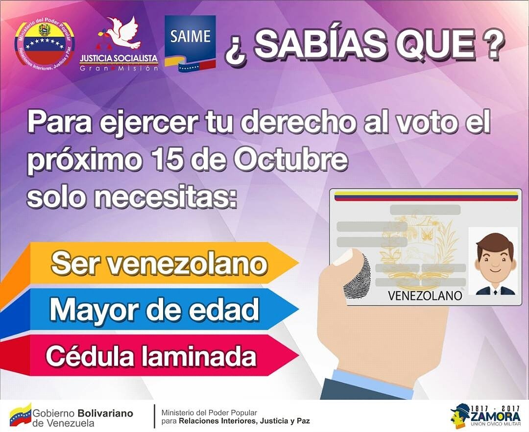 Juan_Dugarte's tweet photo. #En1DiaVotaPorLaPaz Un pueblo consciente y organizado será la victoria de esta fiesta democrática. Ejerce tu derecho al voto mañana #15Oct https://t.co/8XhhekgsRX