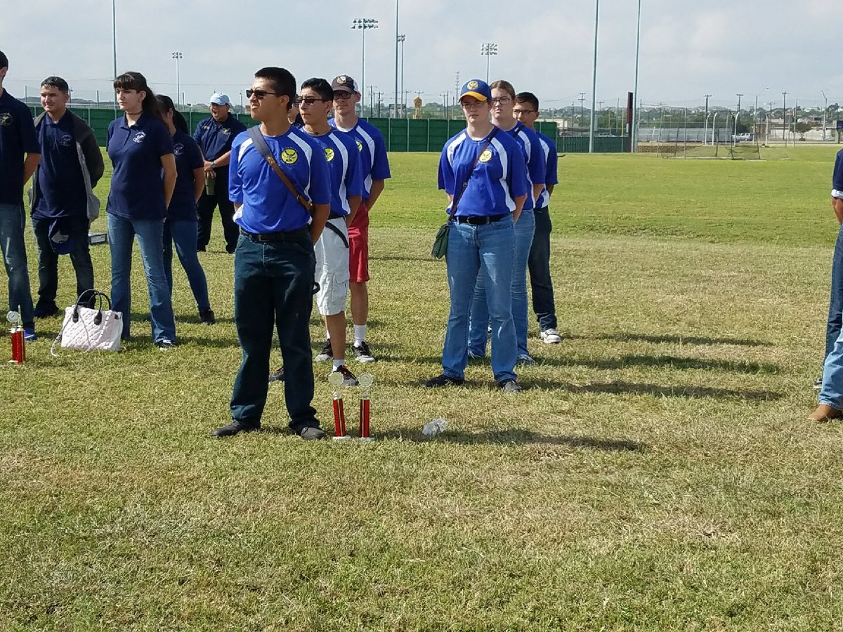 scclbuffs's tweet photo. AFJROTC Model Rocket Team competed @ Judson today! Won 2 second place trophies, 1 for parachute duration &amp; 1 for 100 yard accuracy landing! https://t.co/mlFU2MO5Hc