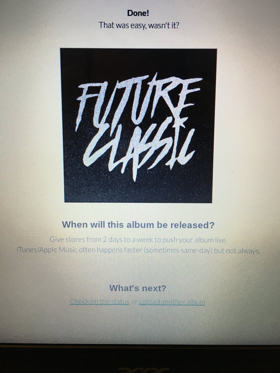 FutureClassic1's tweet photo. Looky looky...#comingsupersoon https://t.co/3RihSQYwEb