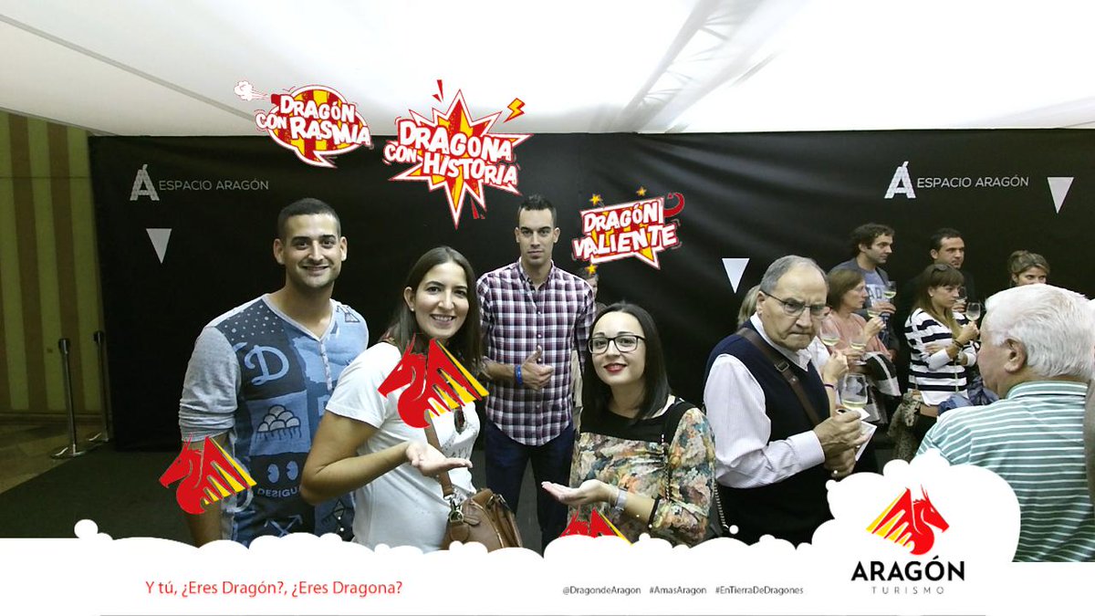 DragondeAragon's tweet photo. Nuestras dragonas y dragones los mejores embajadores de #Aragón. Vente a capturarlos al #EspacioAragon #EnTierradeDragones https://t.co/YQNIbSZXnm