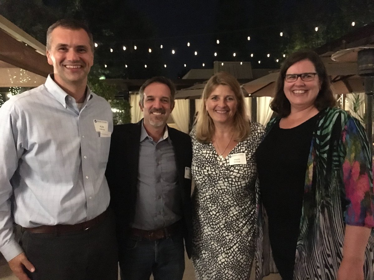 FlexSchool’s Jacqui Byrne, Heidi Molbak &amp; Kyle Kahuda with <a href="/drdanpeters/">Dr. Dan Peters</a> at <a href="/BRIDGESdotEDU/">Bridges Academy</a> <a href="/2eCenterBridges/">Bridges 2e Center for Research & Prof. Development</a> #2eSymposium17