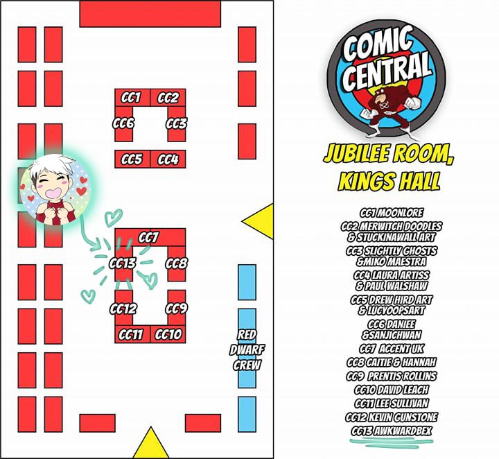 AwkwardBex's tweet photo. I'll be selling at @stokecontrent tomorrow! Come see me &amp; browse my comics, prints etc. ⭐️#stokecontrent #stokecon https://t.co/YAm6JcB6Kz