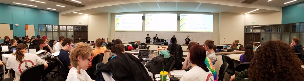 OVHS_STEM's tweet photo. OV FTC Teams learning about engineering note books #purdueforums #socsowen https://t.co/kttiHkeD34