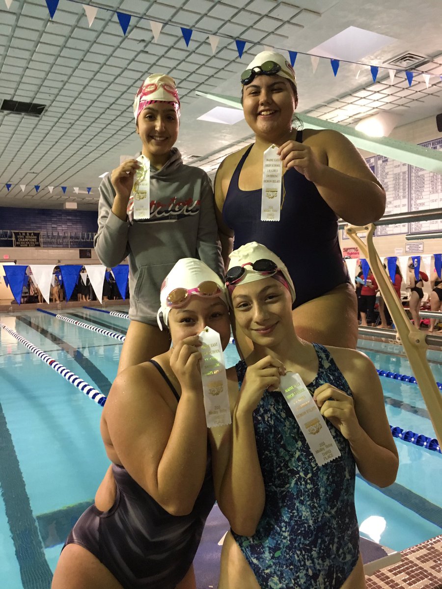 CoachBartosz's tweet photo. 3rd place JV Medley Relay @ the Maine East Pink Relays! #MortonPride @Mortonathletics #PinkOut #swimforacure #savetheboobs https://t.co/82QGBoWTe6