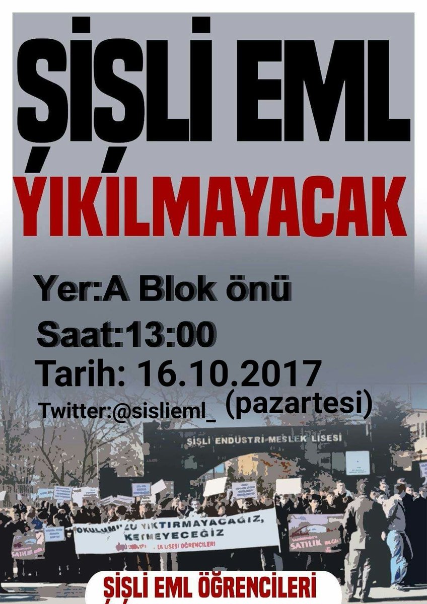 EzgGrb's tweet photo. #EMLolmasınAVM
#ŞişliEMLYıkılmasın
#LisemiYıkmaGeleceğimiYakma
Bir doymadınız AVM'lere! https://t.co/JsOlitCDma