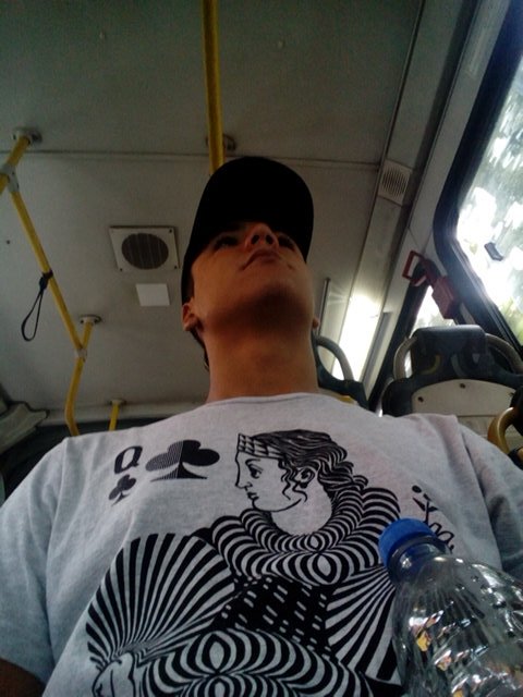 #SabadoDetremuraSDV Aqui dentro desse ônibus esperando q ele bata e eu morra.