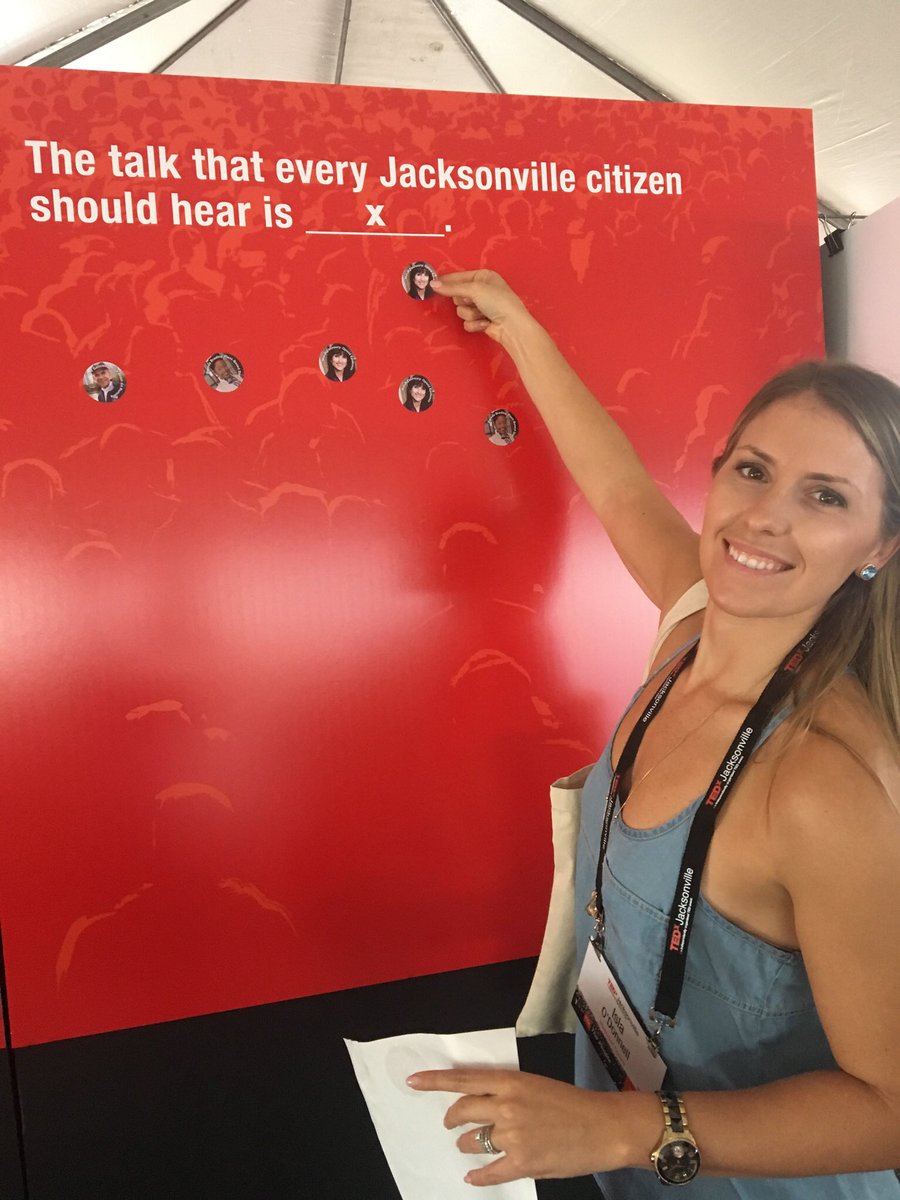 IslaSpringEvent's tweet image. My vote is.... #TEDxJAX