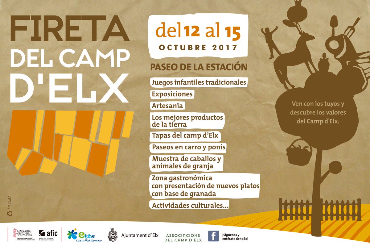 IbisElche's tweet photo. Hasta mañana la Fireta del Camp D,Elx... todavía estás a tiempo!!! #ibiselche #disfrutaelche https://t.co/s0o99aiEiD