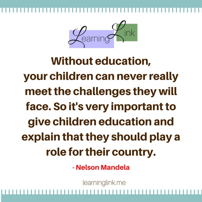 MariaFagan1's tweet photo. Without education, your children can never really meet the challenges they will face. (Nelson Mandela) #quotes #inspiration #edtherapy https://t.co/dVNaHr3At0