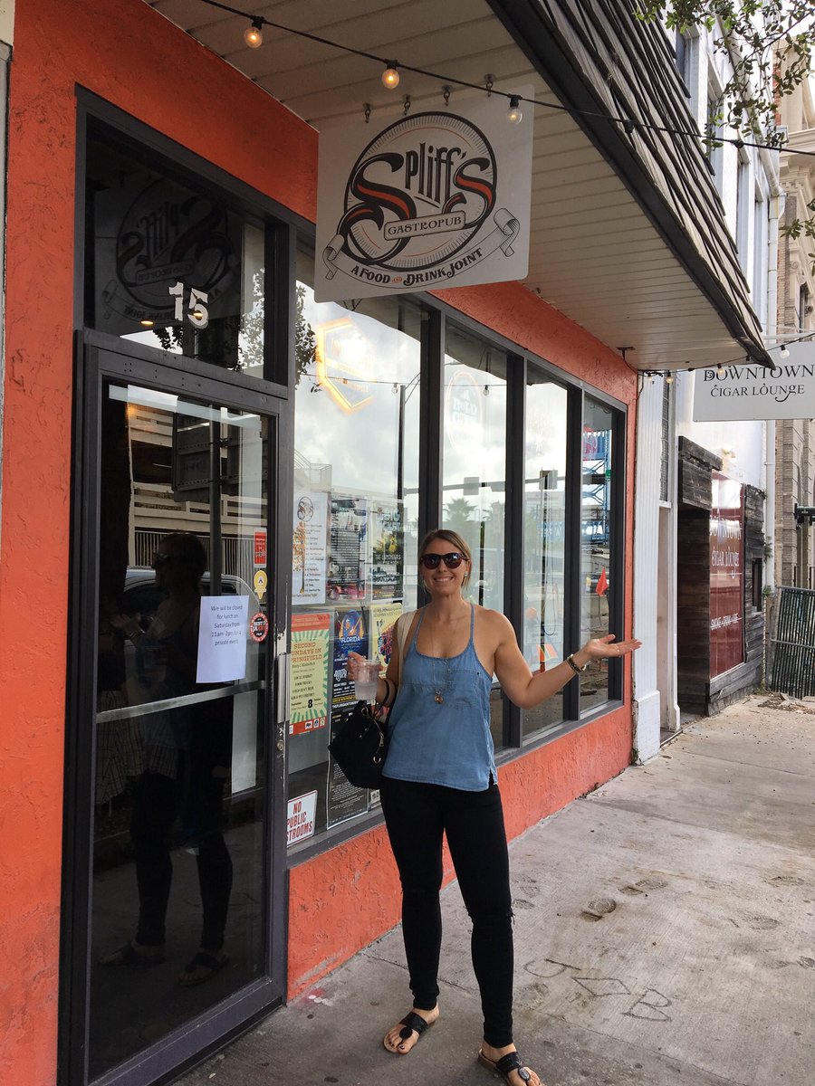 IslaSpringEvent's tweet image. Yay for lunch at @spliffsgastro ! #tedxjax