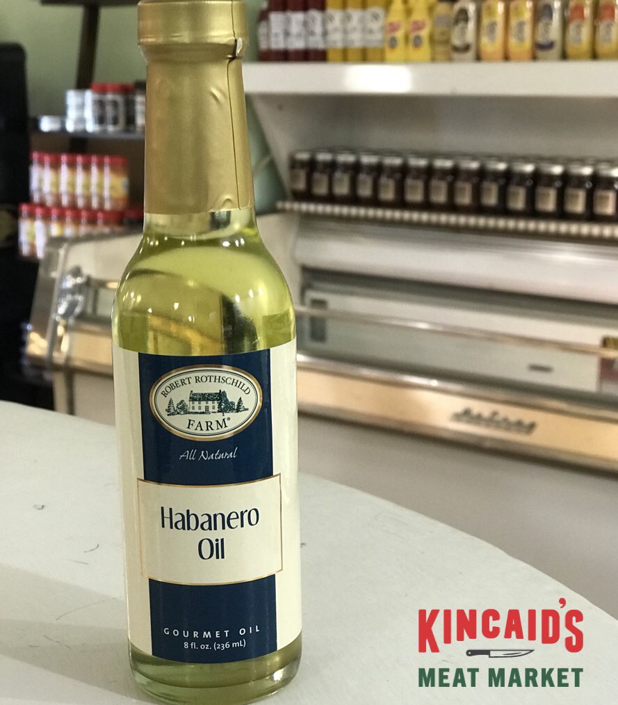 Robert Rothschild farms, habanero oil. Full of flavor and spicy heat from habanero peppers. Blend into a sauce to add some heat. #ShopLocal