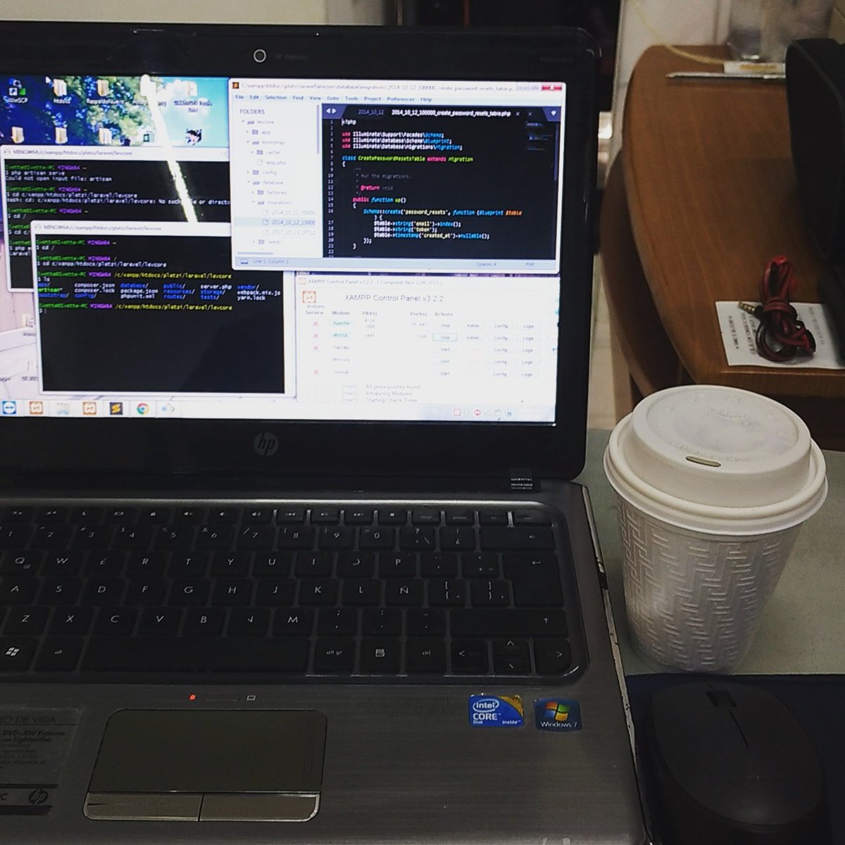 JavBautistaB's tweet photo. Sábado de terminar módulos pendientes #developerModeOn #coffeeTime #FelizSabado https://t.co/AGlXF5Zdp2