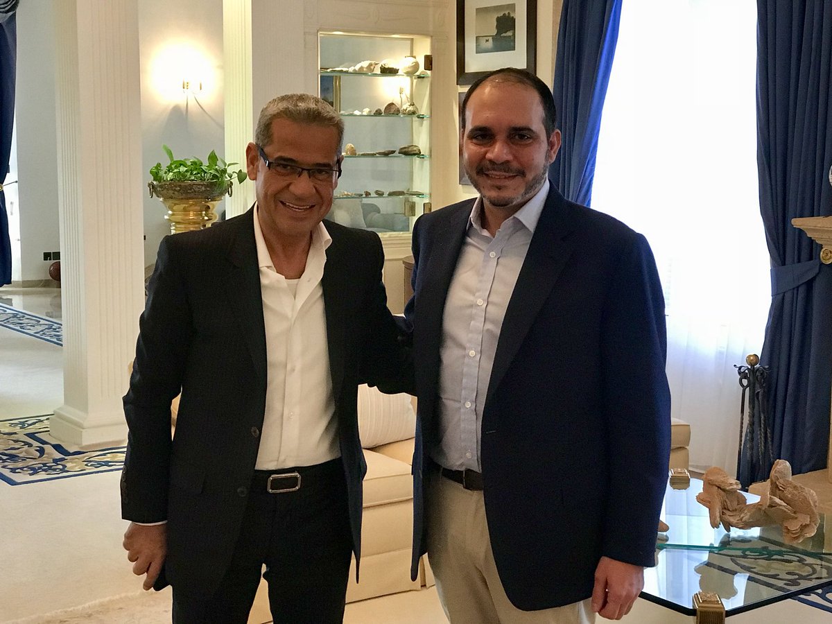 AliBinAlHussein's tweet photo. سعدت بالترحيب بأخي مصطفى الأغا في منزلي بعمان @mustafa_agha https://t.co/xhsbKIEbIS