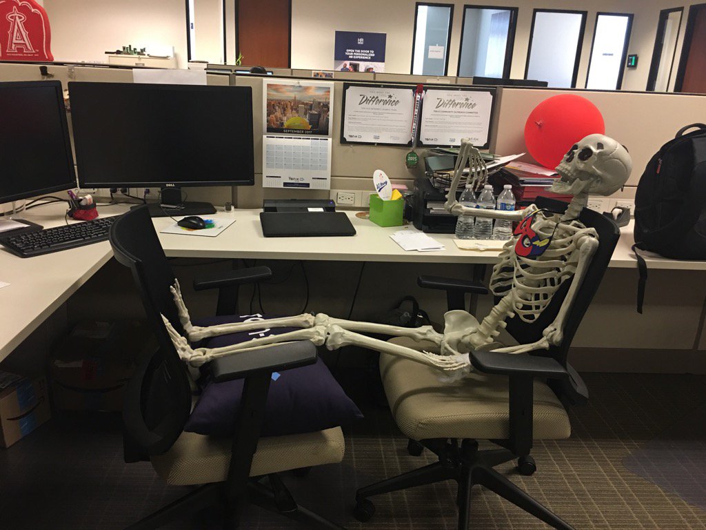 Getting ready for the annual Halloween event <a href="/TenX/">Ten-X</a> #lifeattenx