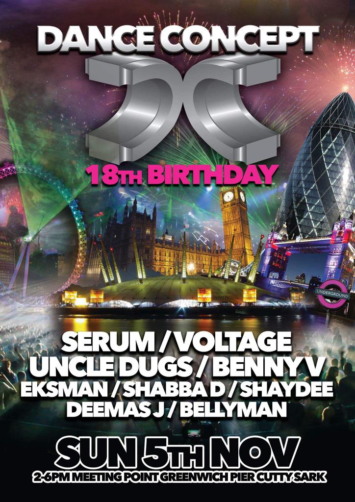 DC__Cru's tweet photo. @DanceConcept 18th #Birthday #BoatParty #DrumnBass #DnB #Jungle #Junglist #LoveLondon #OldskoolDnB #OldskoolJungle 🔥
https://t.co/H8qDxWDyBl https://t.co/VIjqGrYA7R