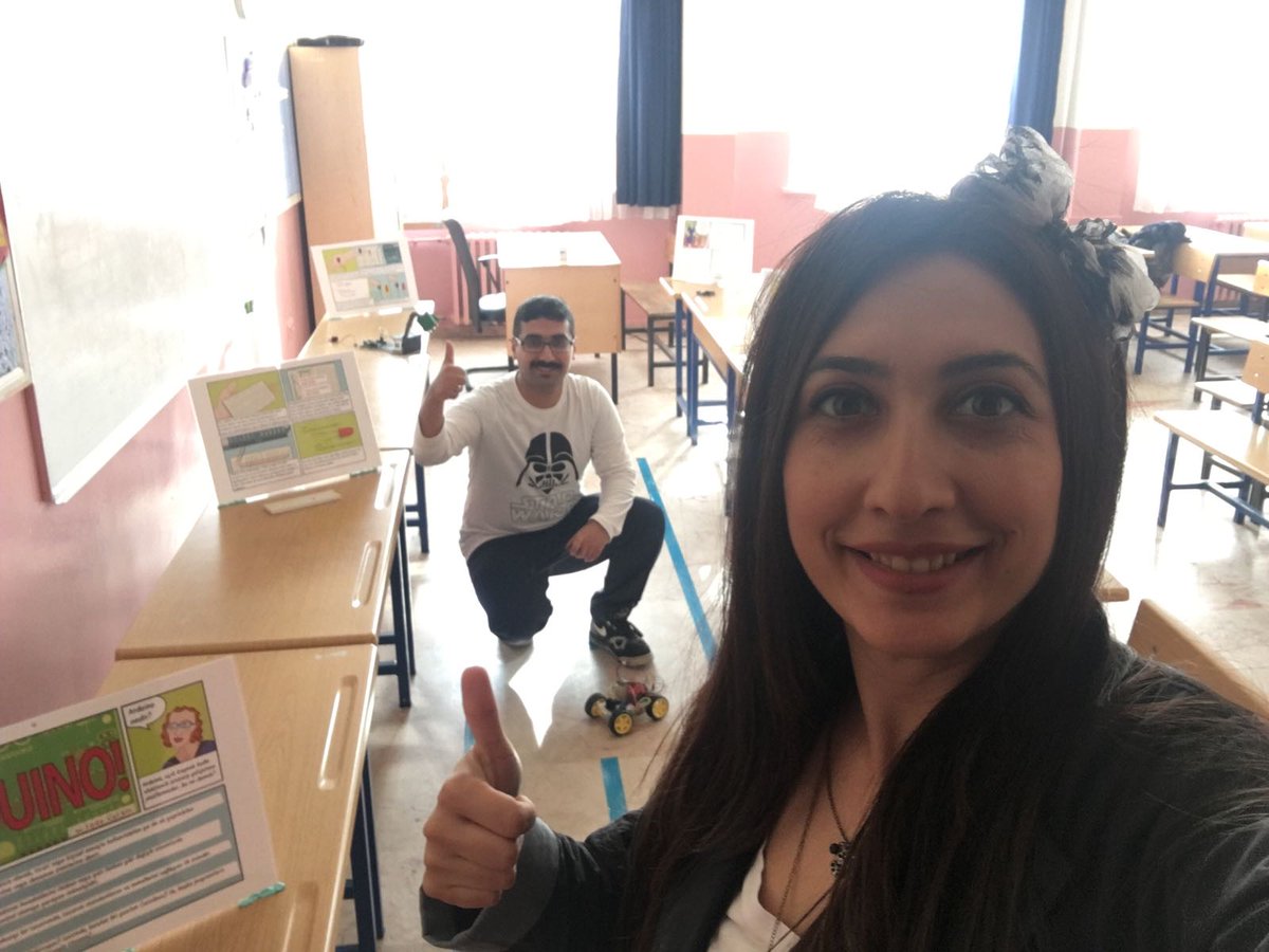 cincinosos's tweet photo. #codeweek #Ardunio #codeEU17 @Anabilim_Egitim https://t.co/A53f9EjX4M