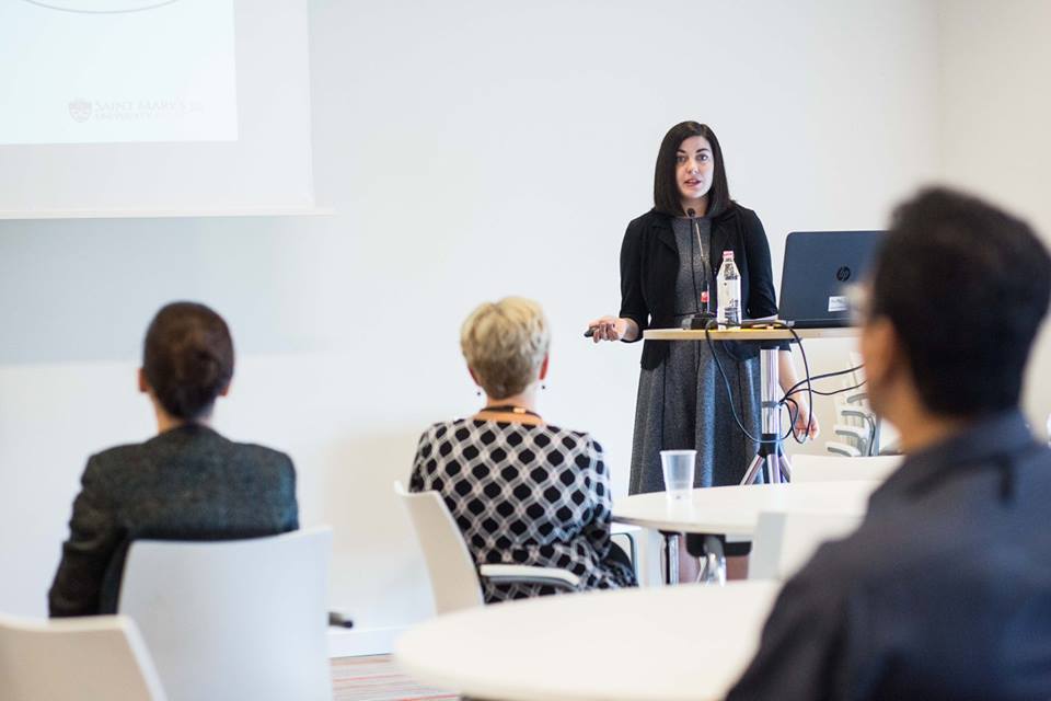 <a href="/AlekaMacLellan/">Aleka MacLellan</a> winner of Kenneth E. Clark Award presented The Role of #Leaders in Motivating Their Subordinates At Work #ILA2017Brussels