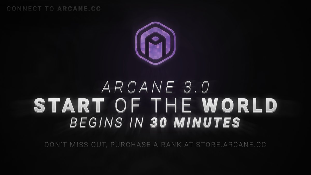 ArcaneCC's tweet image. 10-Man + 8-Man SOTW commences in 30 Minutes! ⚠️

RT &amp;amp; Follow for a chance to win Legend rank. 🏵️

↪️ arcane.cc