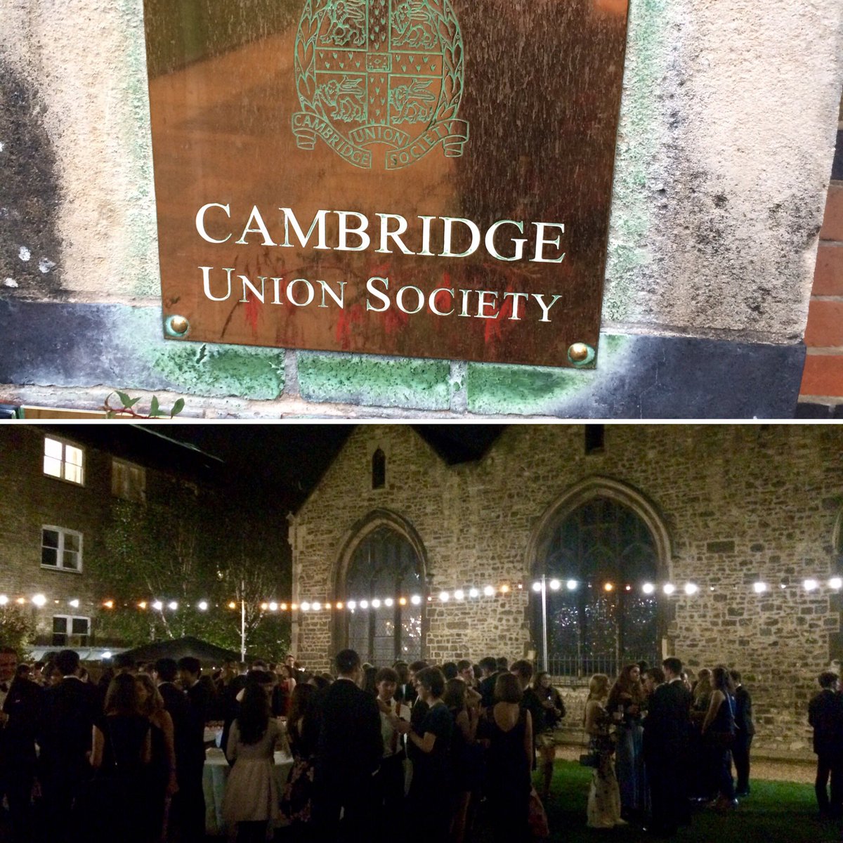 Our last big event of the year. The union society freshers ball. #cambridge #welcome #studentlife #catering #paella