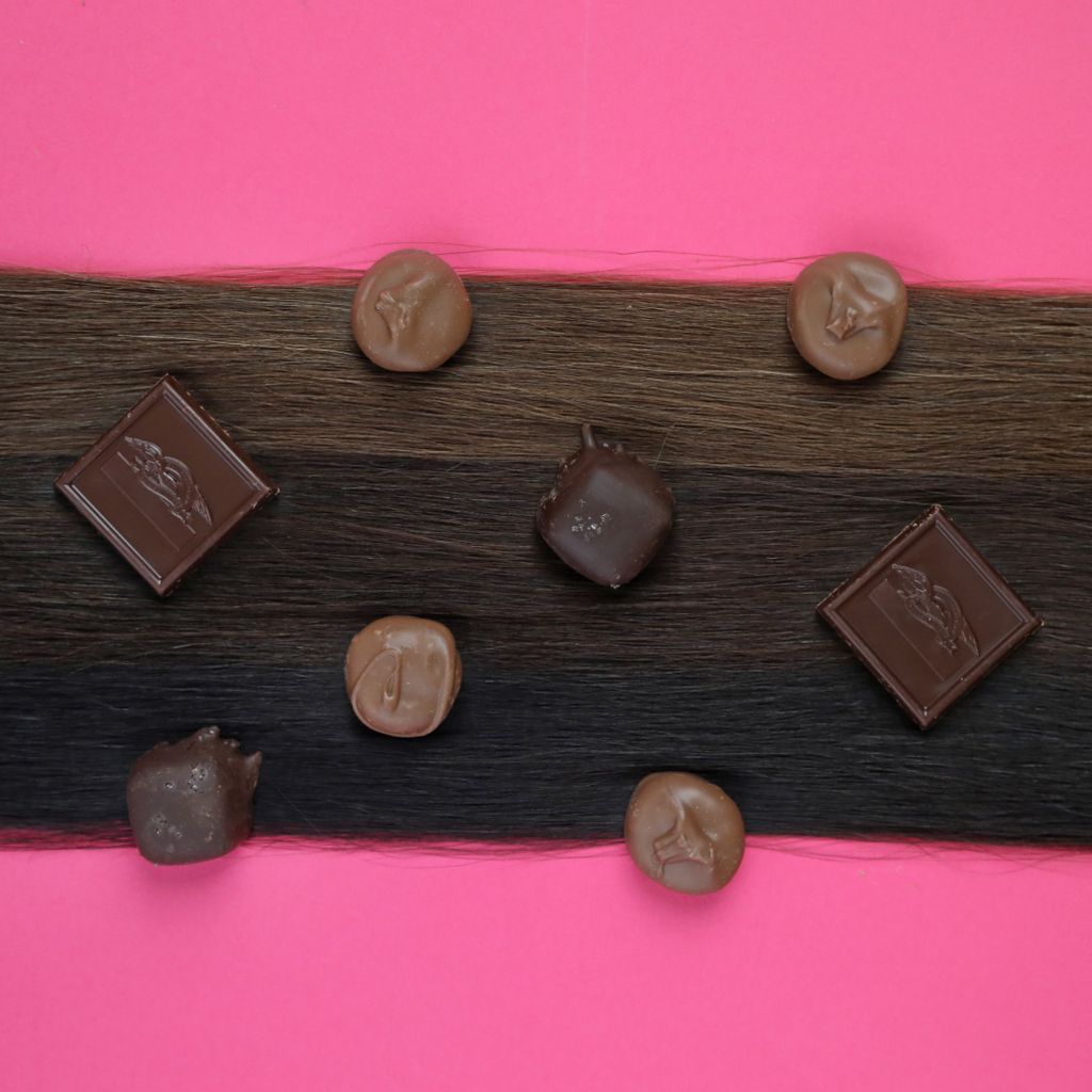 dbhairextension's tweet photo. Fall's hottest haircolors are as rich as chocolate! 🍫 Check them out: https://t.co/2MoHfaRU8E #NationalDessertDay #DonnaBellaHair https://t.co/SqwIW1IRh4