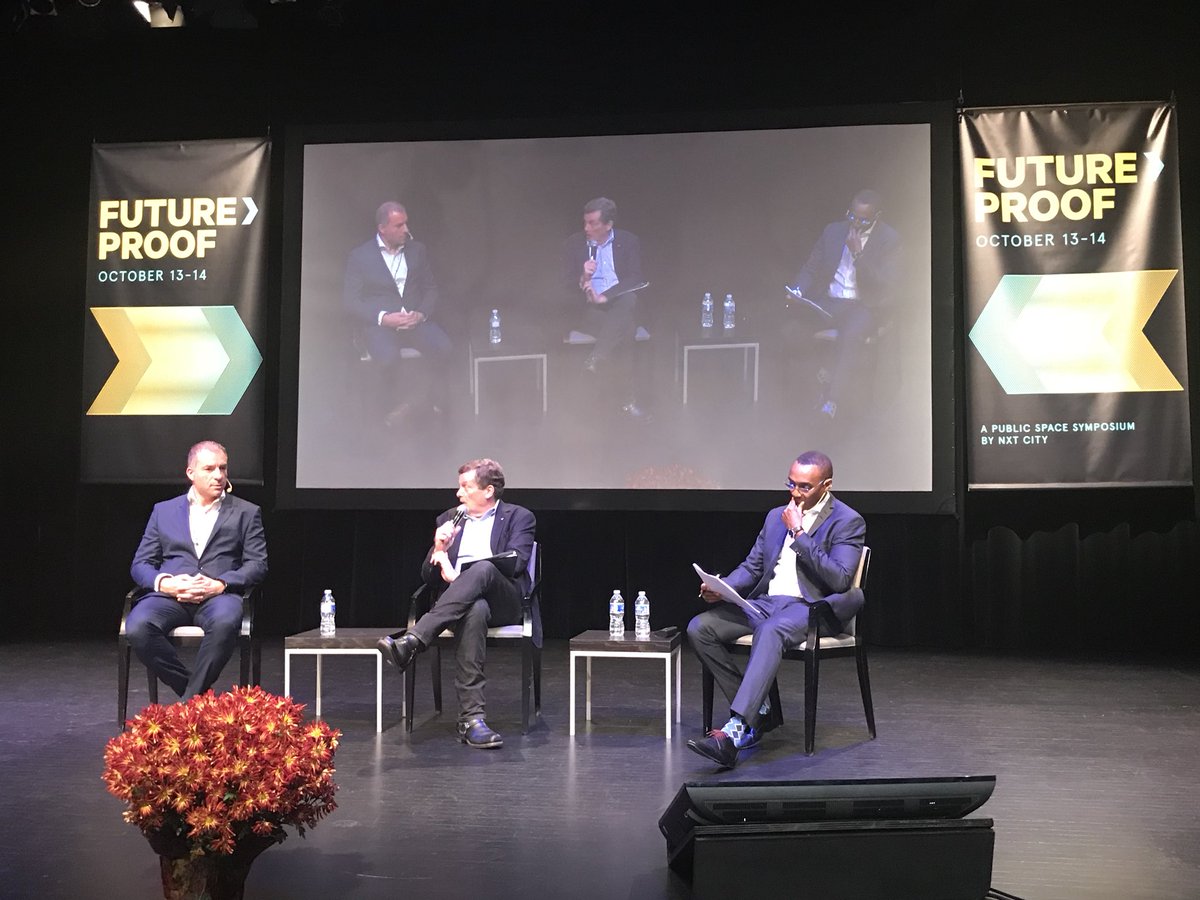 VaidilaB's tweet photo. Interesting discussion about the 24/7 City economy at the Future Proof Symposium - Day 2 with Mayor Tory and Alan Miller #NXTSymposium https://t.co/XYYfDjcZch