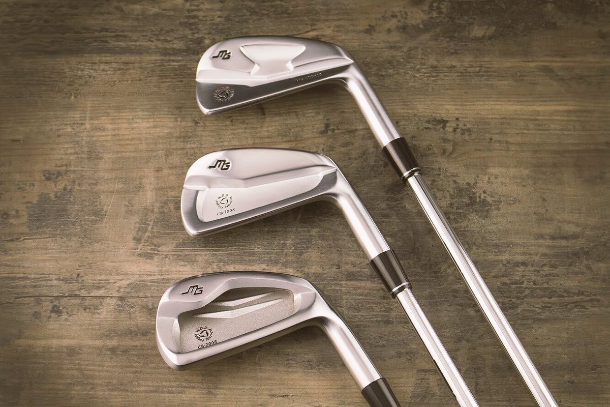 MiuraGolfInc's tweet photo. The #MGCollection iron line. CB-2008, CB-1008c MB-5005. #MiuraGolf #DiscoverPerfection #TheMiuraWay https://t.co/ryu8zRMwRT