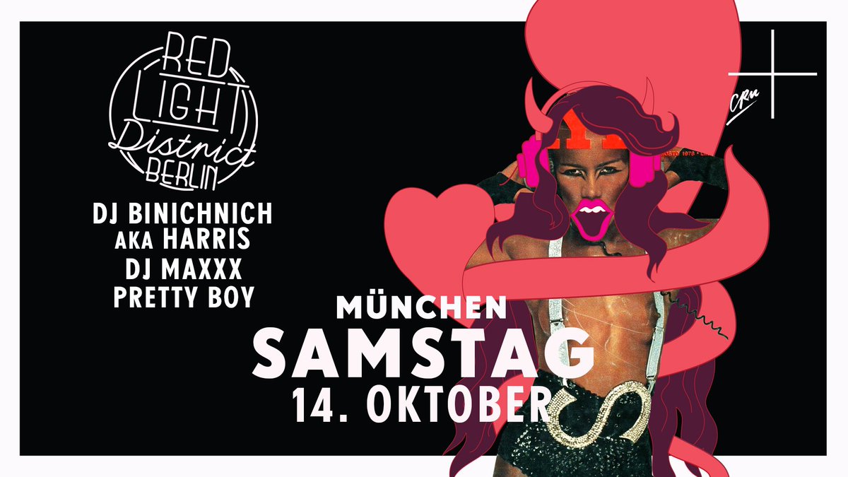 DJMaxxx's tweet photo. 🍺 Servus München! #RedLightDistrictBerlin heute Abend im @cruxmunich. #RLDB #RandaleInRot w/ @TaitEita https://t.co/UbT23vHPjO