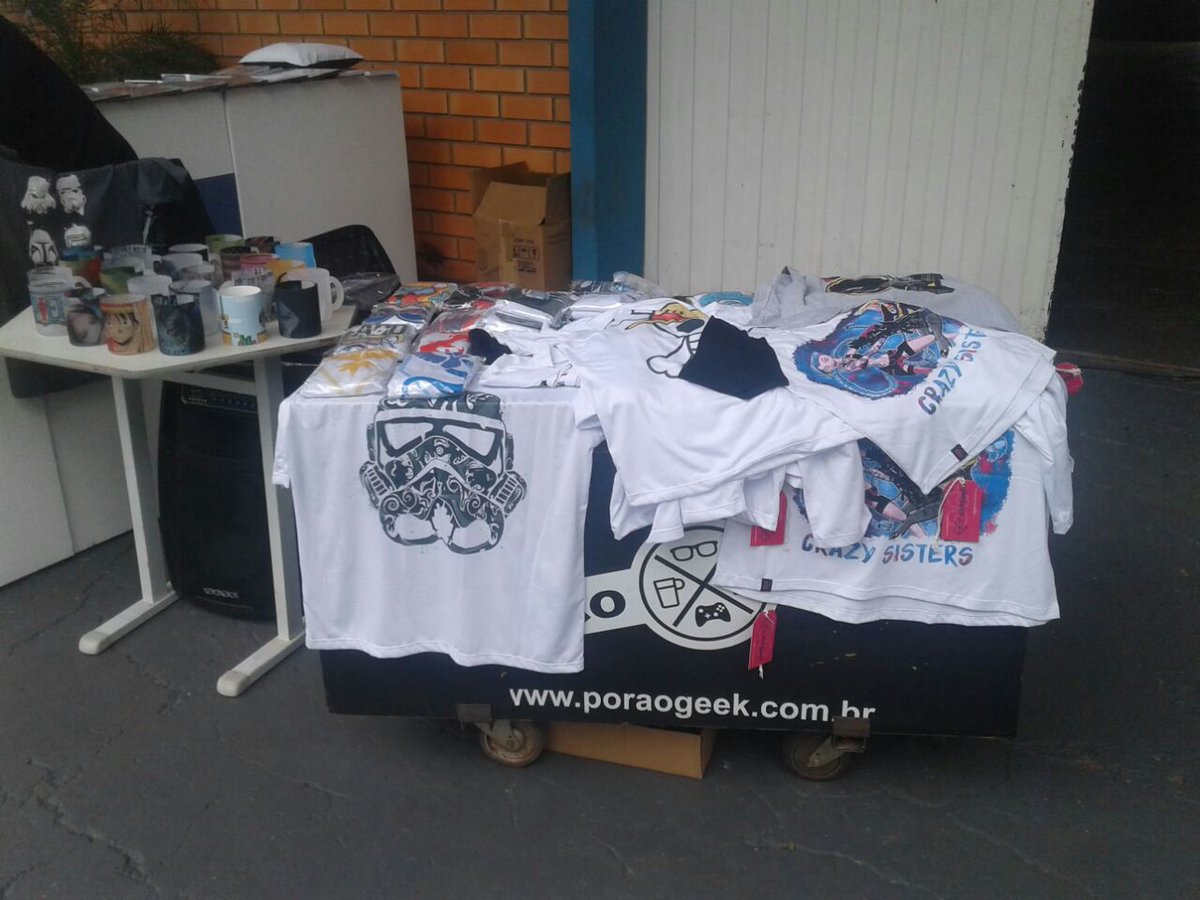 ElaGeekOficial's tweet photo. Geente! Tem presença das nossas blusinhas em PatoBranco na #cpquack com nosso parceiro @poraogk #CPWEEKENDPATOBRANCO #inventum #Inventum2017 https://t.co/Zg70Sn55yu