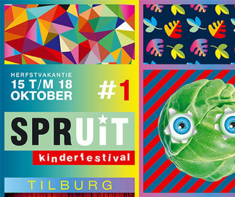 Kom naar het Kinderfestival Spruit in Tilburg! Dans-, theater én muziekvoorstellingen voor het hele gezin! ➤ bit.ly/2xiENpN