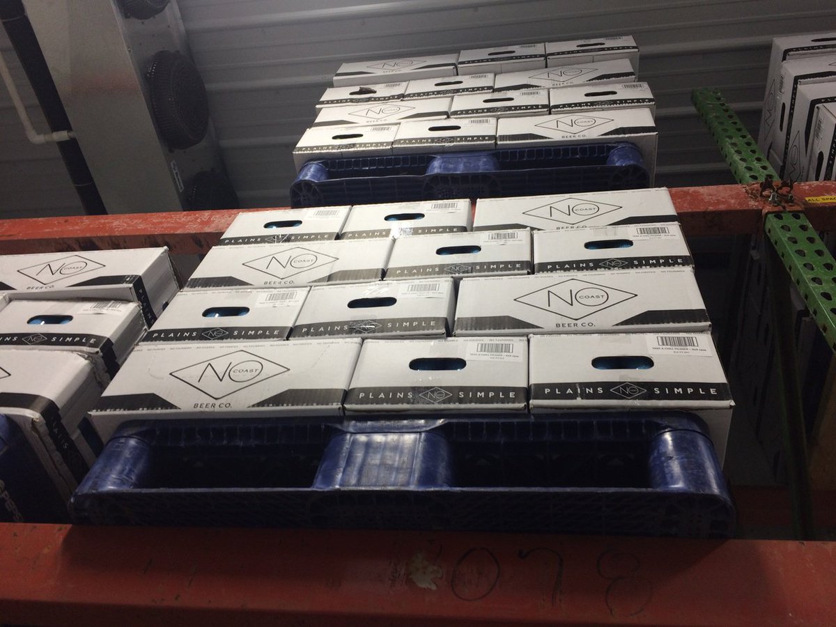 NoCoastBeerCo's tweet photo. NoCoast beer, ready to leave cold storage and head to your fridge. #NoCoast #PlainsSimple #IowaBeer #craftbeer https://t.co/8fRrnNF9PU