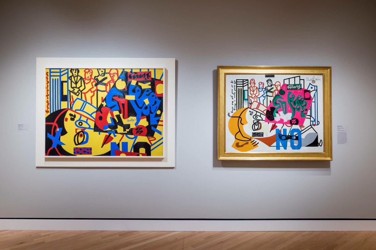 crystalbridges's tweet photo. #CBStuartDavis is on view now! Come explore 80+ artworks that virtually hum with energy. Tickets here: https://t.co/Oau9y6rbb0 https://t.co/sX3UYjJQgE