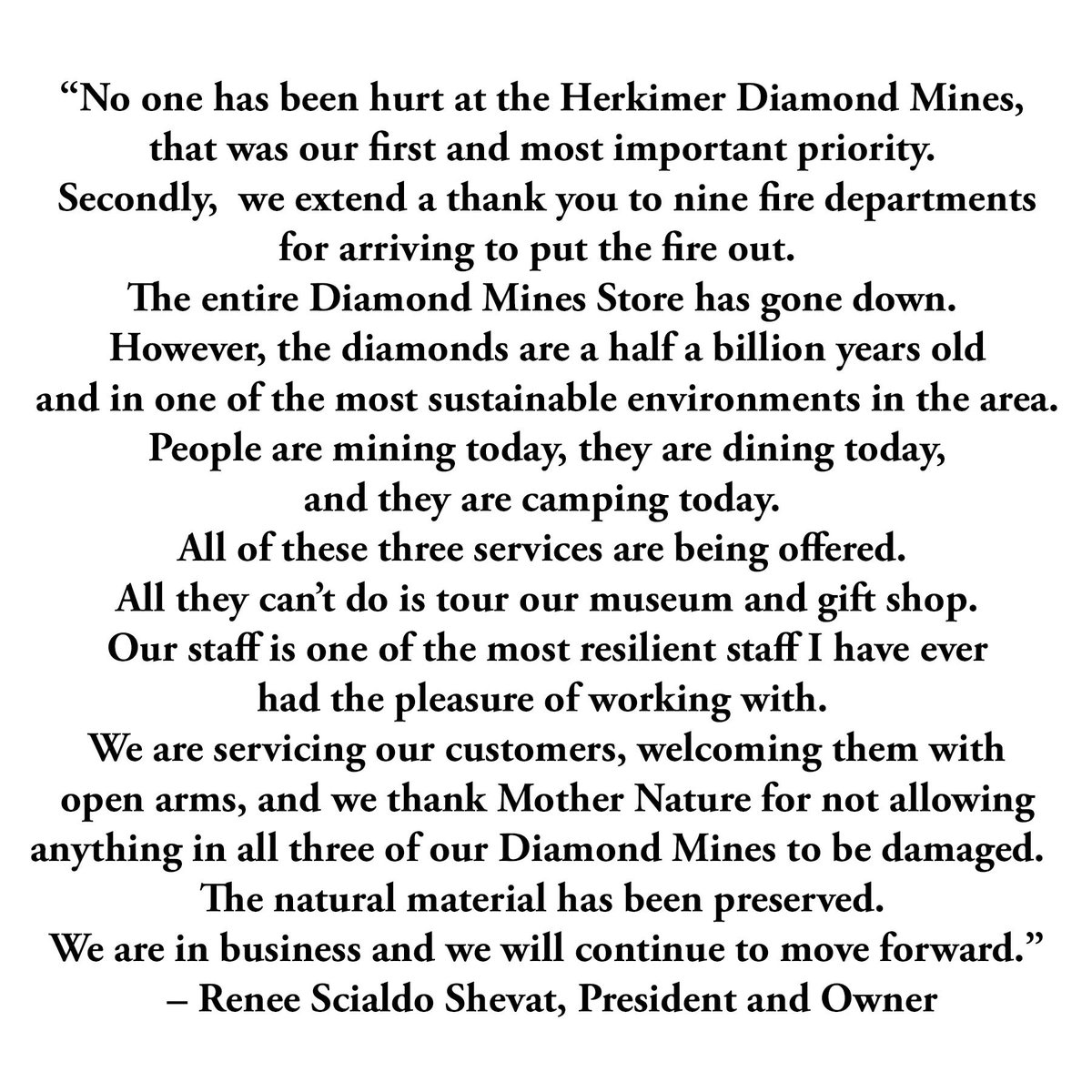 Herkimer Diamond KOA (@hdmkoa) on Twitter photo 
