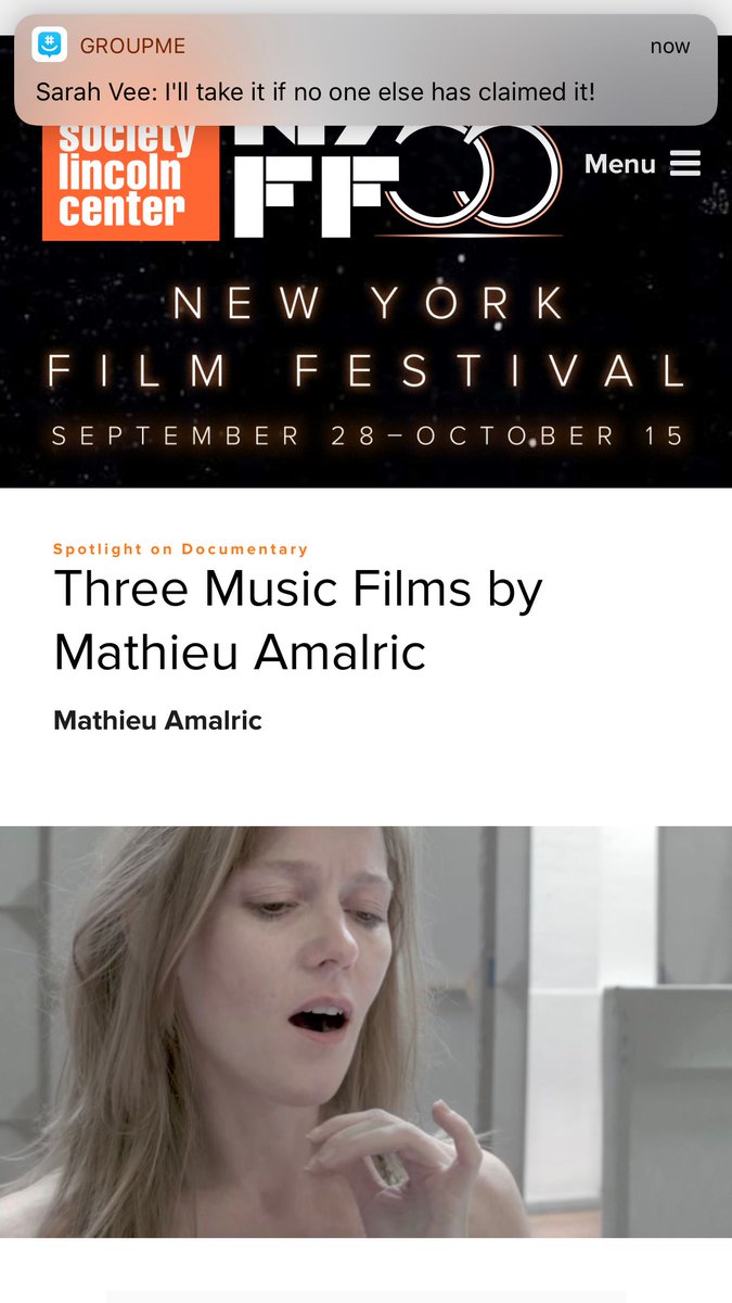 MarcUrselli's tweet photo. #JohnZone movie by director #MathieuAmalric - screening & Q&A TODAY at 4 there Beale and Gilman Theater (144W 65th St) ad part of @TheNYFF https://t.co/gOa8sH9ixU