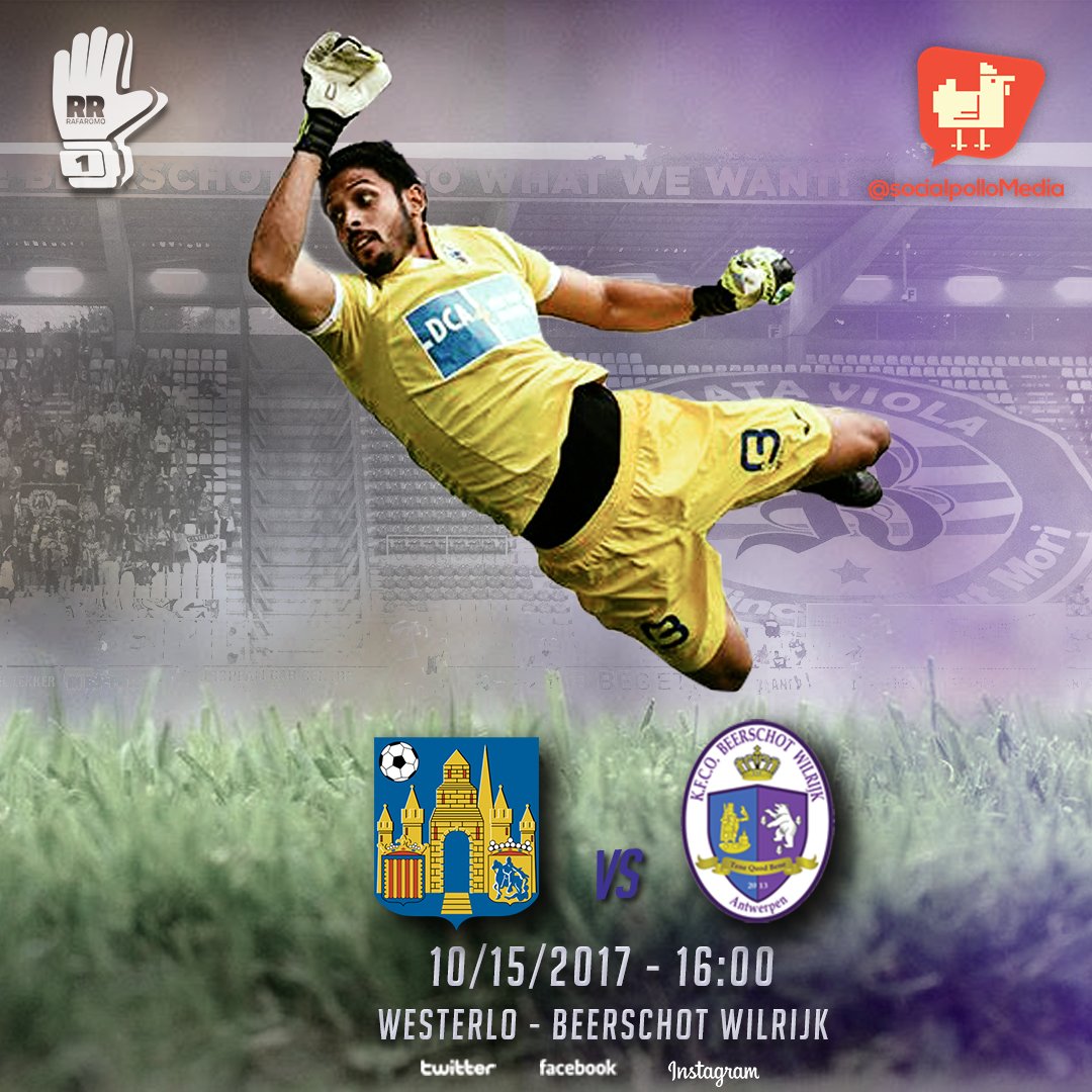SocialPollo's tweet photo. #SocialMediaPollo | #Tomorrow #RafaRomo @rafaromo1 #LeagueGame #Westerloo Vs @beerschot_wlrk #KFCOBeerschotWilrijk #KFCO #SocialPollo https://t.co/plrQk76TfB