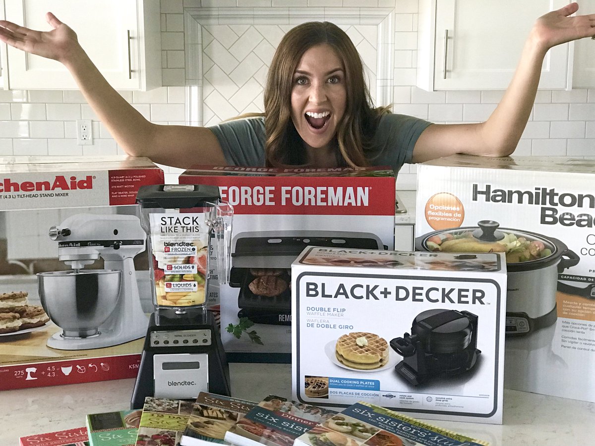 SixSistersStuff's tweet image. Have you entered our ULTIMATE KITCHEN GIVEAWAY? Win over $1600 worth of prizes here: gleam.io/udJEI/six-sist…
