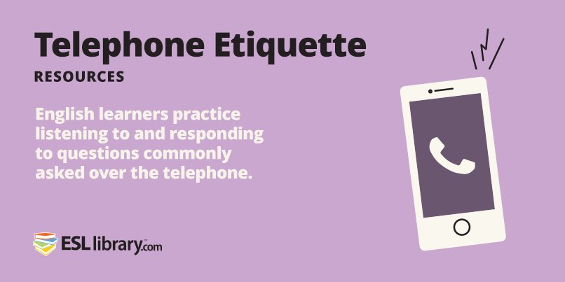 ElliiLearning's tweet photo. Listening Practice – Telephone Etiquette https://t.co/UB1fH55eHV #listening #assessment #telephoneEnglish https://t.co/RgJvR7BdUp