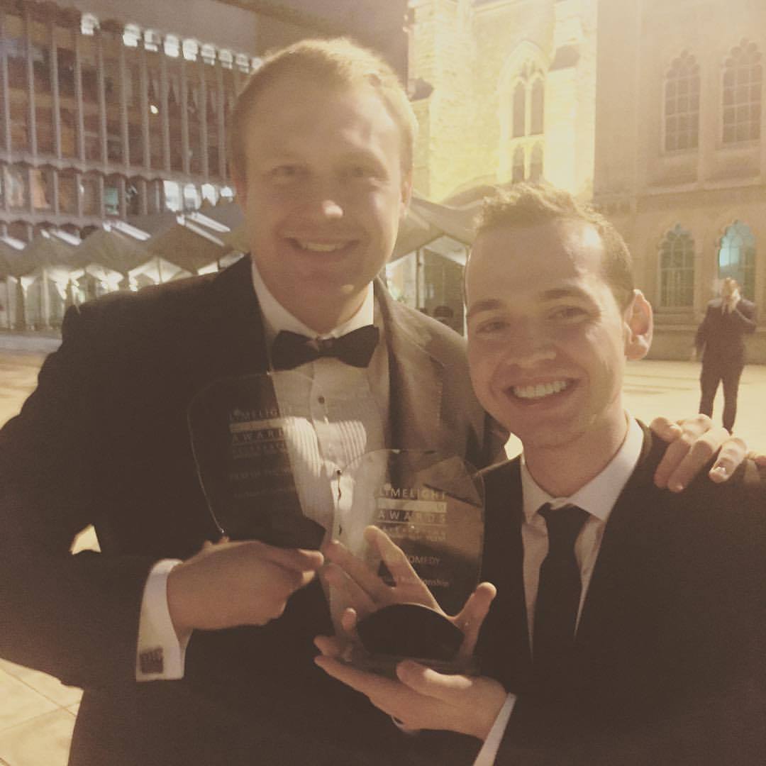 Just over the moon that <a href="/textualfilm/">Textual Relationship</a> won BEST COMEDY &amp; BEST FILM at the <a href="/limelightawards/">Limelight</a> last night <a href="/syd_heather/">Syd Heather</a> we did it!