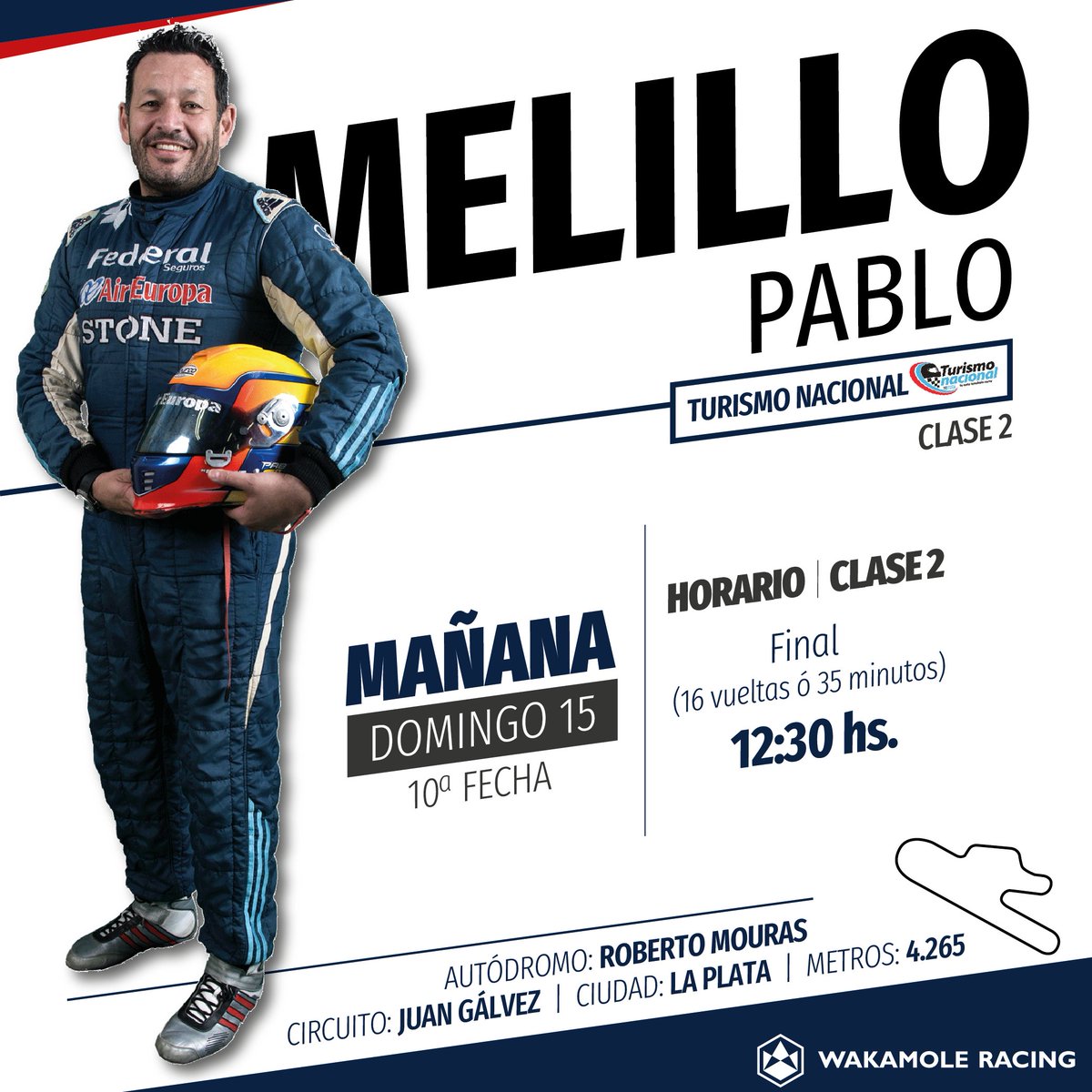 PMelilloOK's tweet photo. #TNenLaPlata Fin de un sábado complicado. No bajamos los brazos y ya trabajamos para mejorar el auto para la final de mañana. 

#WKMLRacing https://t.co/xWwewcr7iY