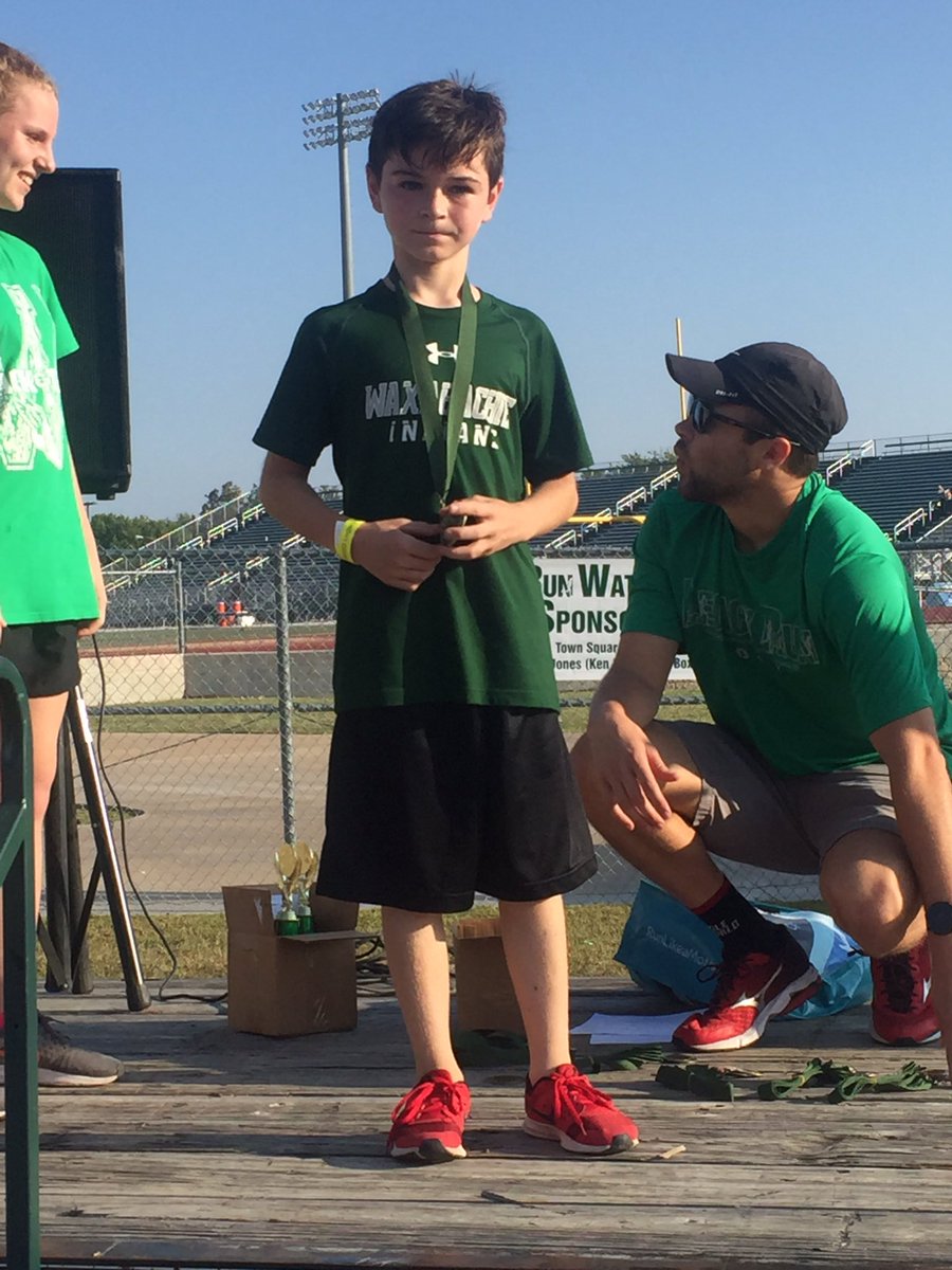 egonzo84's tweet photo. @HachieHowardJH 6th grader Brock Fritz placed 1st in the Legacy Run 5K 12&amp;under @WaxahachieISD https://t.co/Sk7bEHzqdl
