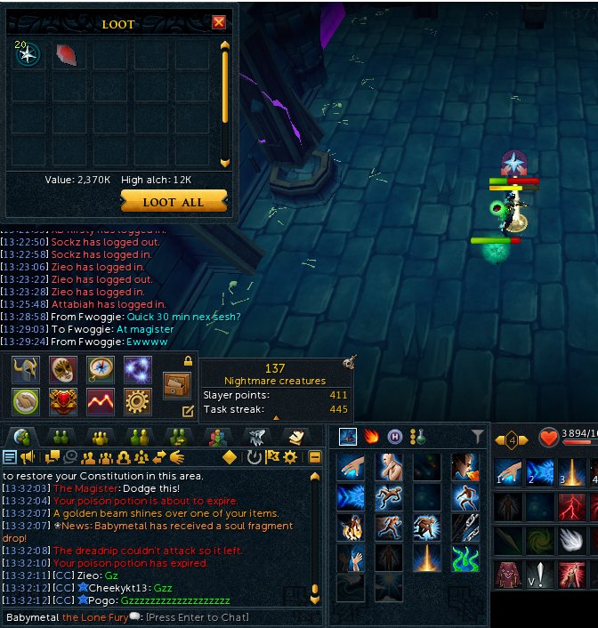 aranea_kelzaki's tweet photo. Magister Pet @ 122 KC #runescape #bosspets https://t.co/Mifquu04qJ